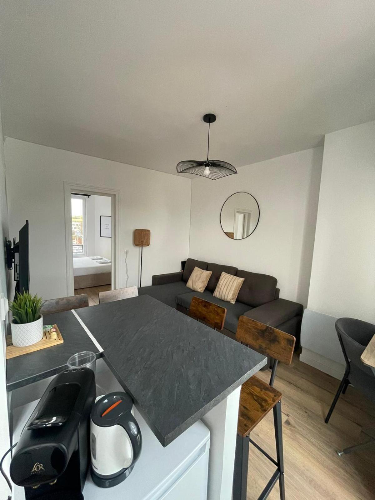 סן-דני Charmant Appartement Proche Paris Et Stade De France ! מראה חיצוני תמונה