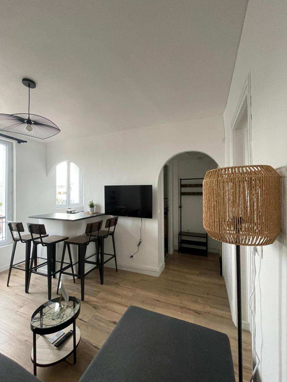 סן-דני Charmant Appartement Proche Paris Et Stade De France ! מראה חיצוני תמונה