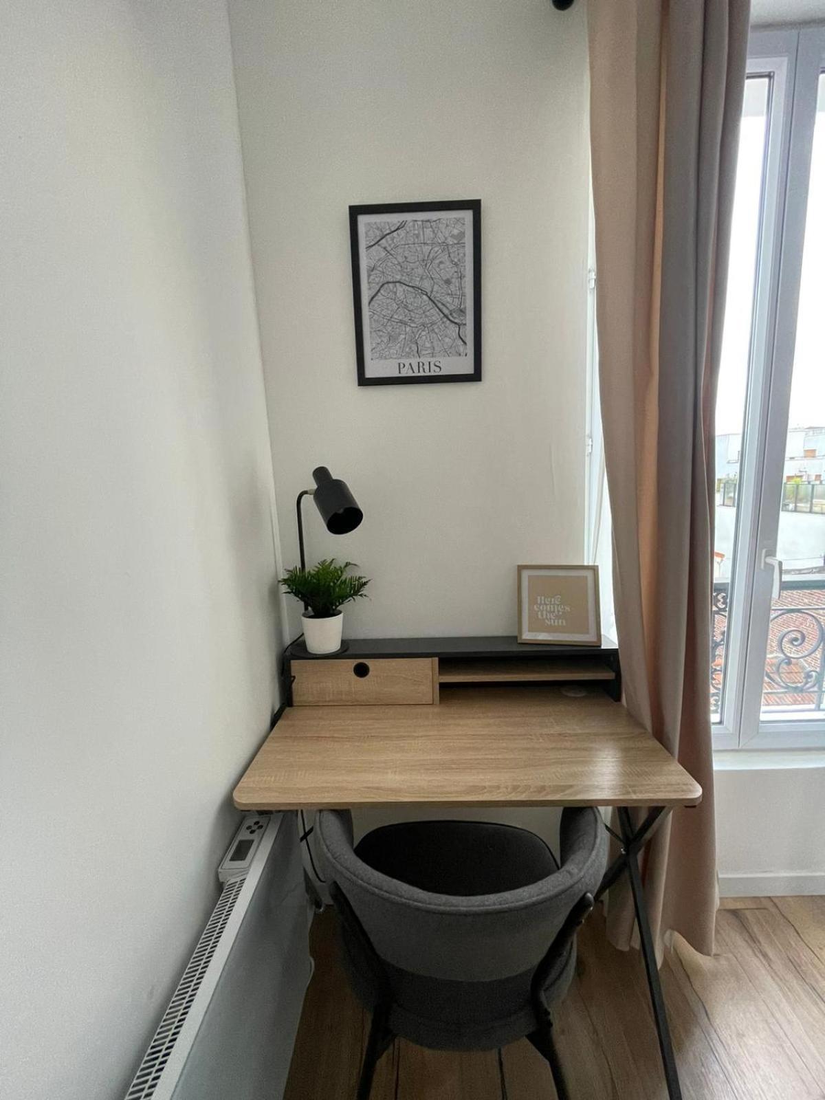 סן-דני Charmant Appartement Proche Paris Et Stade De France ! מראה חיצוני תמונה