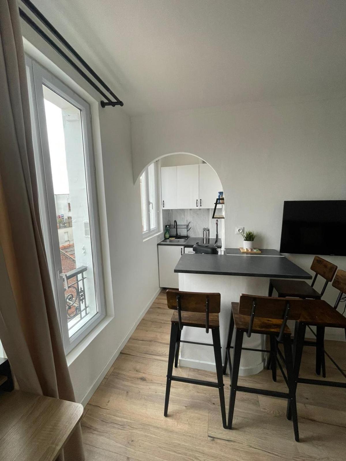 סן-דני Charmant Appartement Proche Paris Et Stade De France ! מראה חיצוני תמונה